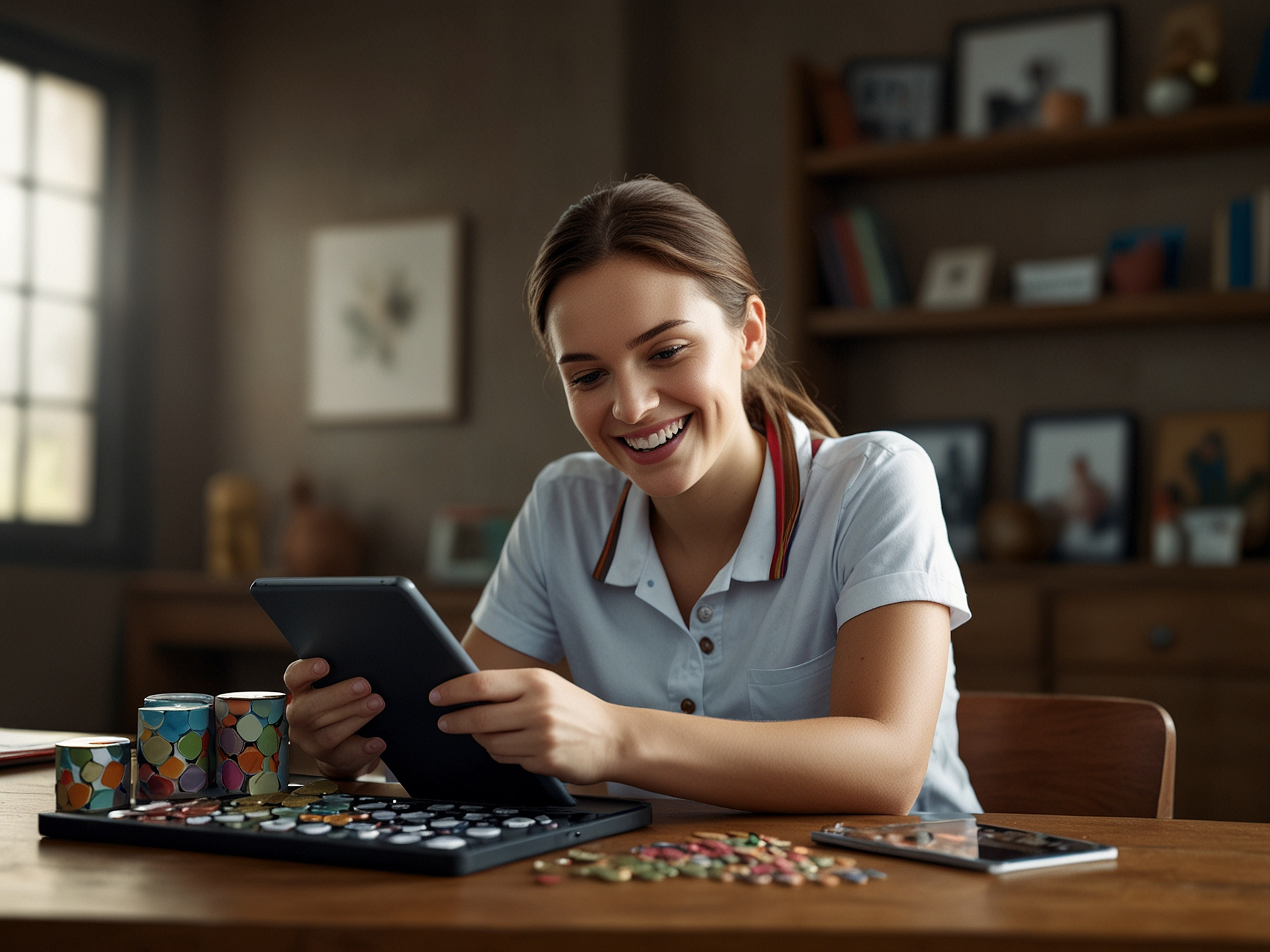 Weekly promotions banner with prizes